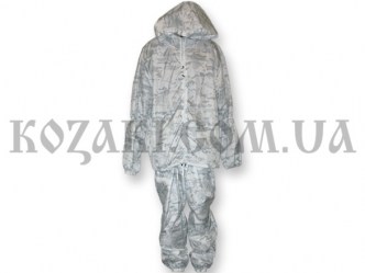 Костюм маскировочный Multicam Alpine белый с серыми пятнами